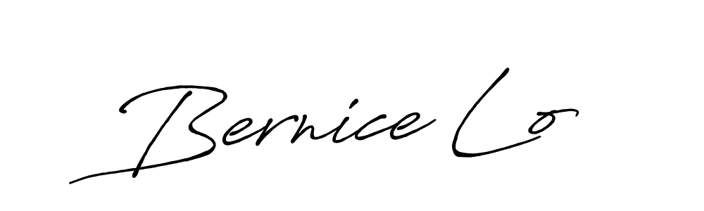 You should practise on your own different ways (Antro_Vectra_Bolder) to write your name (Bernice Lo) in signature. don't let someone else do it for you. Bernice Lo signature style 7 images and pictures png