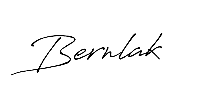 How to make Bernlak signature? Antro_Vectra_Bolder is a professional autograph style. Create handwritten signature for Bernlak name. Bernlak signature style 7 images and pictures png