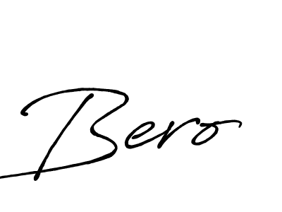 See photos of Bero official signature by Spectra . Check more albums & portfolios. Read reviews & check more about Antro_Vectra_Bolder font. Bero signature style 7 images and pictures png
