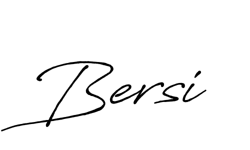 Antro_Vectra_Bolder is a professional signature style that is perfect for those who want to add a touch of class to their signature. It is also a great choice for those who want to make their signature more unique. Get Bersi name to fancy signature for free. Bersi signature style 7 images and pictures png