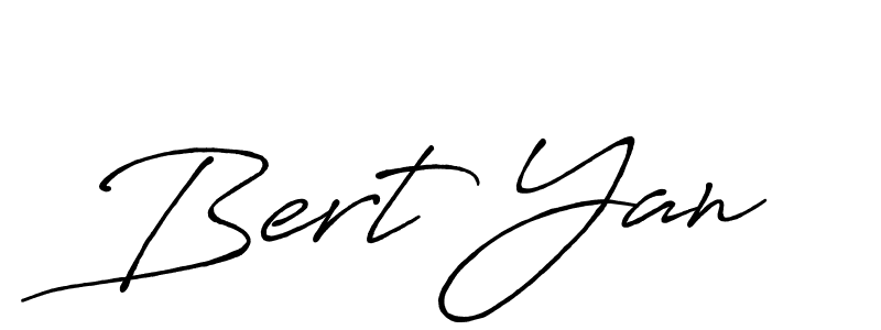 Here are the top 10 professional signature styles for the name Bert Yan. These are the best autograph styles you can use for your name. Bert Yan signature style 7 images and pictures png