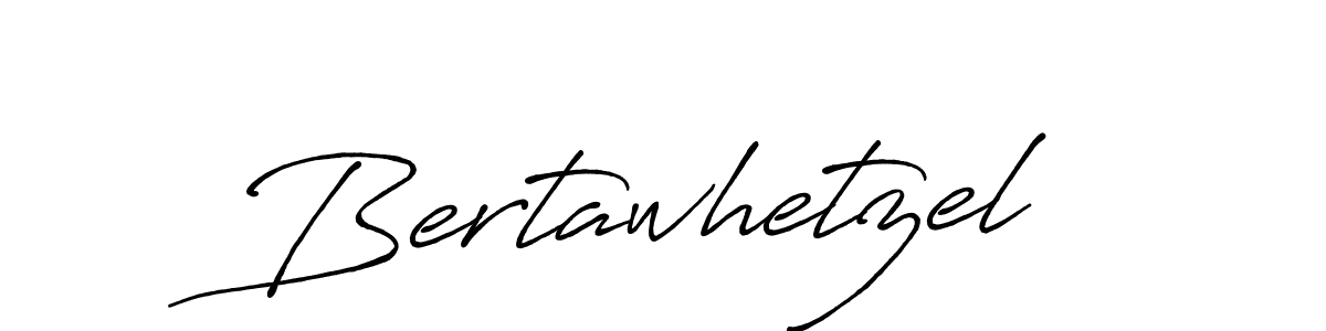 How to make Bertawhetzel signature? Antro_Vectra_Bolder is a professional autograph style. Create handwritten signature for Bertawhetzel name. Bertawhetzel signature style 7 images and pictures png