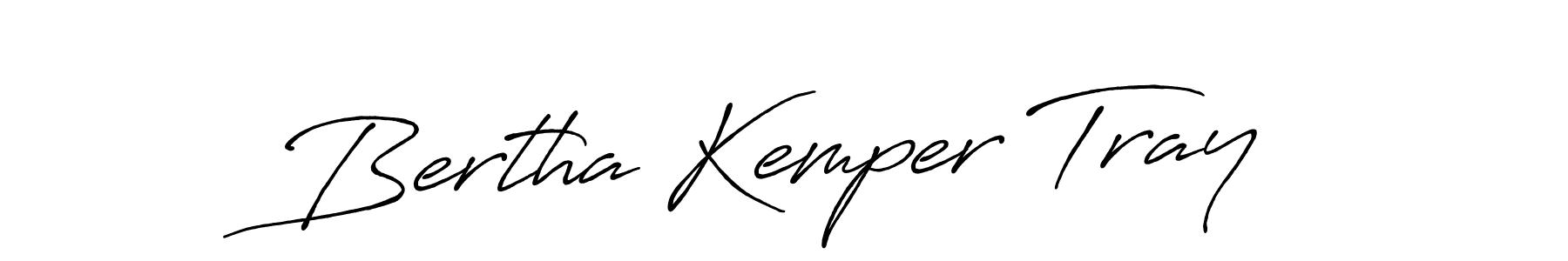 Make a beautiful signature design for name Bertha Kemper Tray. Use this online signature maker to create a handwritten signature for free. Bertha Kemper Tray signature style 7 images and pictures png