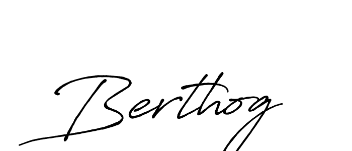 You should practise on your own different ways (Antro_Vectra_Bolder) to write your name (Berthog) in signature. don't let someone else do it for you. Berthog signature style 7 images and pictures png