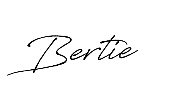 It looks lik you need a new signature style for name Bertie. Design unique handwritten (Antro_Vectra_Bolder) signature with our free signature maker in just a few clicks. Bertie signature style 7 images and pictures png