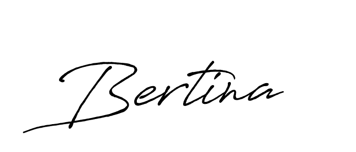 Antro_Vectra_Bolder is a professional signature style that is perfect for those who want to add a touch of class to their signature. It is also a great choice for those who want to make their signature more unique. Get Bertina name to fancy signature for free. Bertina signature style 7 images and pictures png
