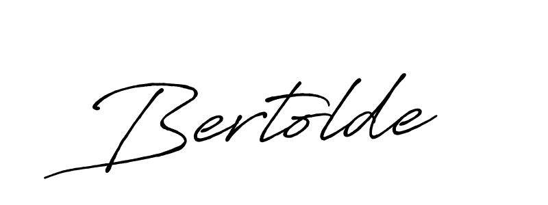 Design your own signature with our free online signature maker. With this signature software, you can create a handwritten (Antro_Vectra_Bolder) signature for name Bertolde. Bertolde signature style 7 images and pictures png