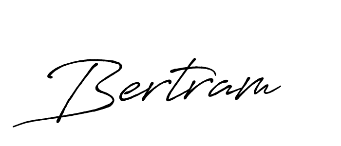 Design your own signature with our free online signature maker. With this signature software, you can create a handwritten (Antro_Vectra_Bolder) signature for name Bertram. Bertram signature style 7 images and pictures png