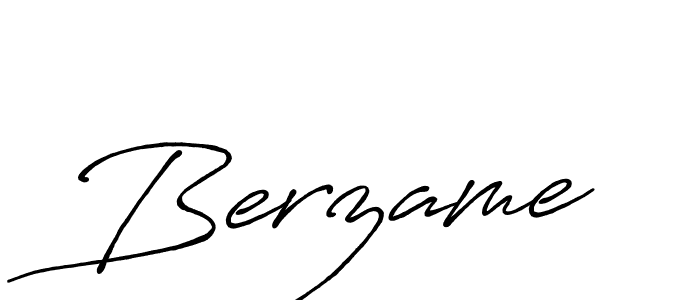 How to make Berzame signature? Antro_Vectra_Bolder is a professional autograph style. Create handwritten signature for Berzame name. Berzame signature style 7 images and pictures png