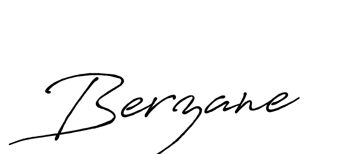 Design your own signature with our free online signature maker. With this signature software, you can create a handwritten (Antro_Vectra_Bolder) signature for name Berzane. Berzane signature style 7 images and pictures png