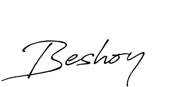 Once you've used our free online signature maker to create your best signature Antro_Vectra_Bolder style, it's time to enjoy all of the benefits that Beshoy name signing documents. Beshoy signature style 7 images and pictures png