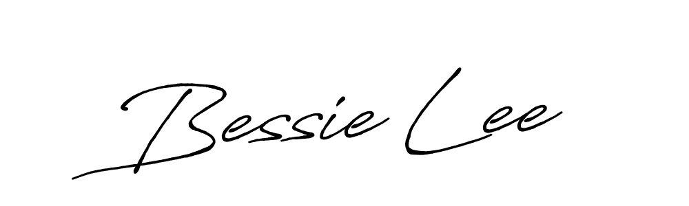 Create a beautiful signature design for name Bessie Lee. With this signature (Antro_Vectra_Bolder) fonts, you can make a handwritten signature for free. Bessie Lee signature style 7 images and pictures png
