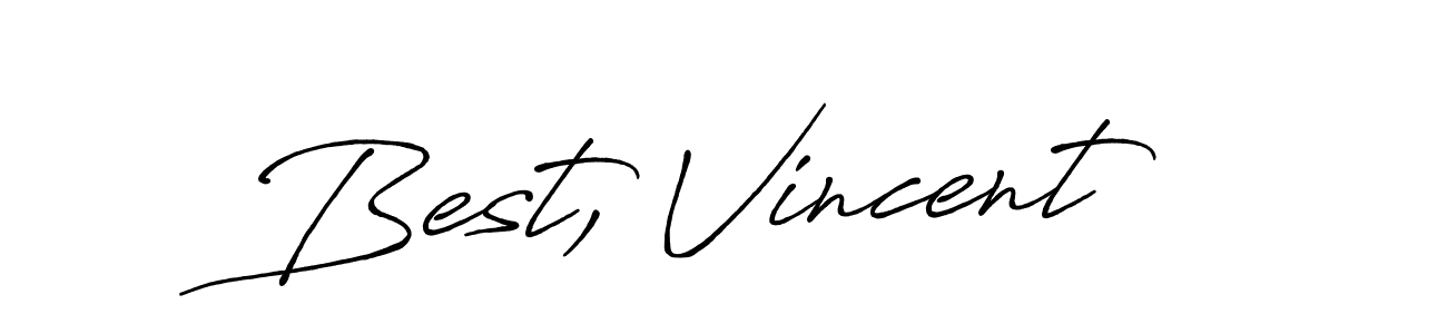 This is the best signature style for the Best, Vincent name. Also you like these signature font (Antro_Vectra_Bolder). Mix name signature. Best, Vincent signature style 7 images and pictures png