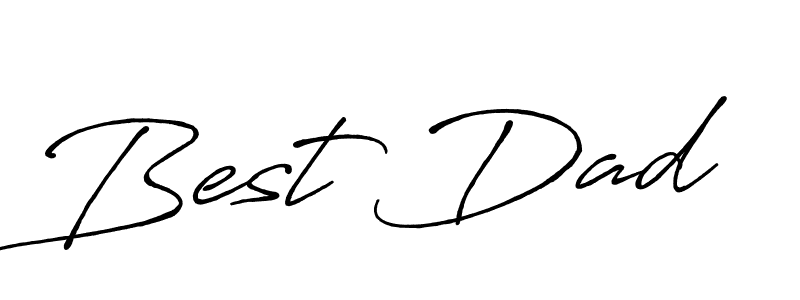 See photos of Best Dad official signature by Spectra . Check more albums & portfolios. Read reviews & check more about Antro_Vectra_Bolder font. Best Dad signature style 7 images and pictures png