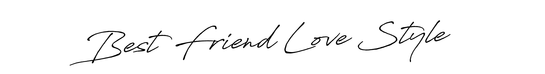 Design your own signature with our free online signature maker. With this signature software, you can create a handwritten (Antro_Vectra_Bolder) signature for name Best Friend Love Style. Best Friend Love Style signature style 7 images and pictures png