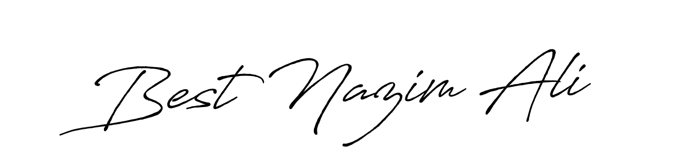 Once you've used our free online signature maker to create your best signature Antro_Vectra_Bolder style, it's time to enjoy all of the benefits that Best Nazim Ali name signing documents. Best Nazim Ali signature style 7 images and pictures png