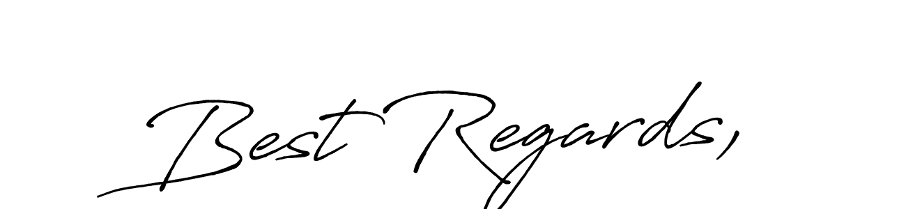 It looks lik you need a new signature style for name Best Regards,. Design unique handwritten (Antro_Vectra_Bolder) signature with our free signature maker in just a few clicks. Best Regards, signature style 7 images and pictures png