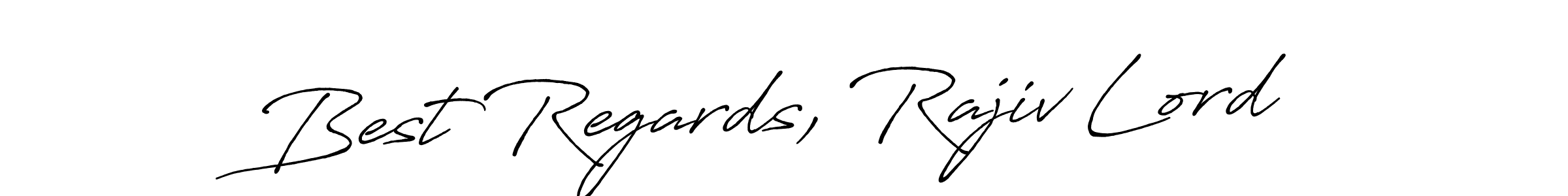 Create a beautiful signature design for name Best Regards, Rajiv Lord. With this signature (Antro_Vectra_Bolder) fonts, you can make a handwritten signature for free. Best Regards, Rajiv Lord signature style 7 images and pictures png