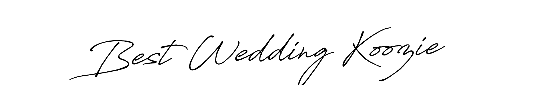 Make a short Best Wedding Koozie signature style. Manage your documents anywhere anytime using Antro_Vectra_Bolder. Create and add eSignatures, submit forms, share and send files easily. Best Wedding Koozie signature style 7 images and pictures png