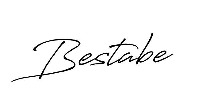 if you are searching for the best signature style for your name Bestabe. so please give up your signature search. here we have designed multiple signature styles  using Antro_Vectra_Bolder. Bestabe signature style 7 images and pictures png