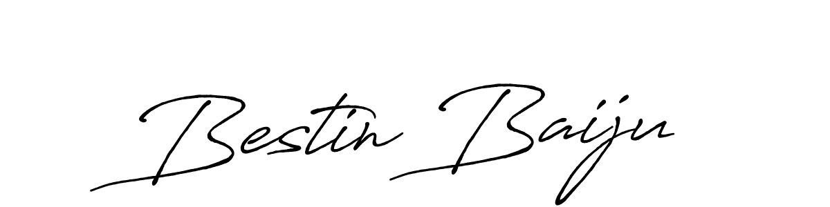 Here are the top 10 professional signature styles for the name Bestin Baiju. These are the best autograph styles you can use for your name. Bestin Baiju signature style 7 images and pictures png