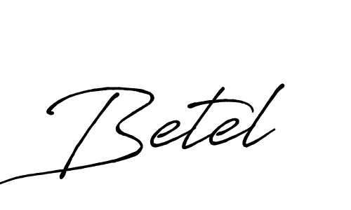 Betel stylish signature style. Best Handwritten Sign (Antro_Vectra_Bolder) for my name. Handwritten Signature Collection Ideas for my name Betel. Betel signature style 7 images and pictures png