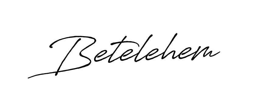 Antro_Vectra_Bolder is a professional signature style that is perfect for those who want to add a touch of class to their signature. It is also a great choice for those who want to make their signature more unique. Get Betelehem name to fancy signature for free. Betelehem signature style 7 images and pictures png