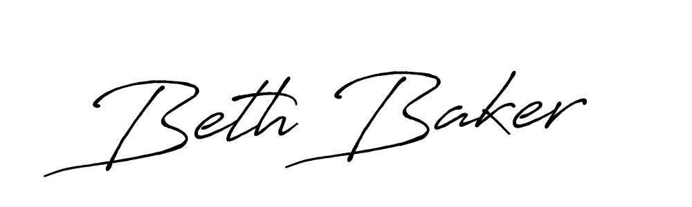 Make a short Beth Baker signature style. Manage your documents anywhere anytime using Antro_Vectra_Bolder. Create and add eSignatures, submit forms, share and send files easily. Beth Baker signature style 7 images and pictures png