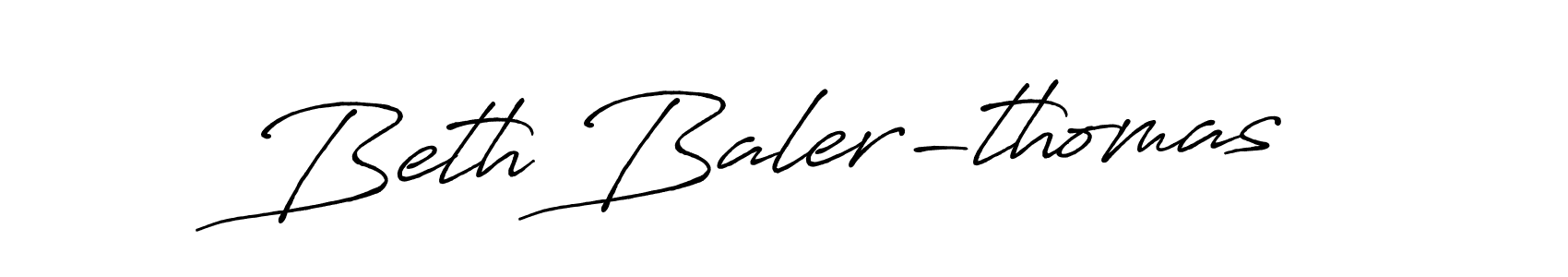 It looks lik you need a new signature style for name Beth Baler-thomas. Design unique handwritten (Antro_Vectra_Bolder) signature with our free signature maker in just a few clicks. Beth Baler-thomas signature style 7 images and pictures png