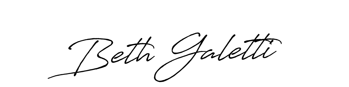 Make a beautiful signature design for name Beth Galetti. Use this online signature maker to create a handwritten signature for free. Beth Galetti signature style 7 images and pictures png