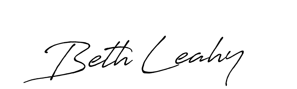 You should practise on your own different ways (Antro_Vectra_Bolder) to write your name (Beth Leahy) in signature. don't let someone else do it for you. Beth Leahy signature style 7 images and pictures png