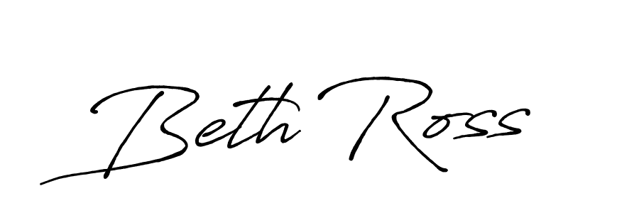 Make a short Beth Ross signature style. Manage your documents anywhere anytime using Antro_Vectra_Bolder. Create and add eSignatures, submit forms, share and send files easily. Beth Ross signature style 7 images and pictures png