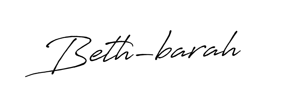 How to make Beth-barah name signature. Use Antro_Vectra_Bolder style for creating short signs online. This is the latest handwritten sign. Beth-barah signature style 7 images and pictures png