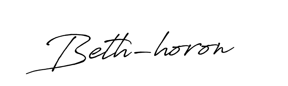 Design your own signature with our free online signature maker. With this signature software, you can create a handwritten (Antro_Vectra_Bolder) signature for name Beth-horon. Beth-horon signature style 7 images and pictures png