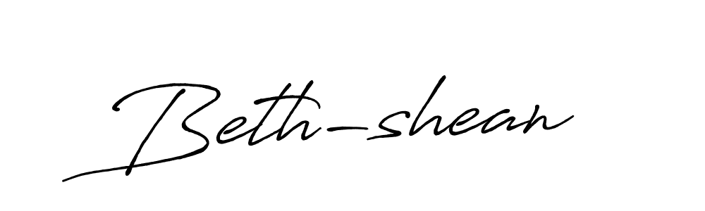 Beth-shean stylish signature style. Best Handwritten Sign (Antro_Vectra_Bolder) for my name. Handwritten Signature Collection Ideas for my name Beth-shean. Beth-shean signature style 7 images and pictures png