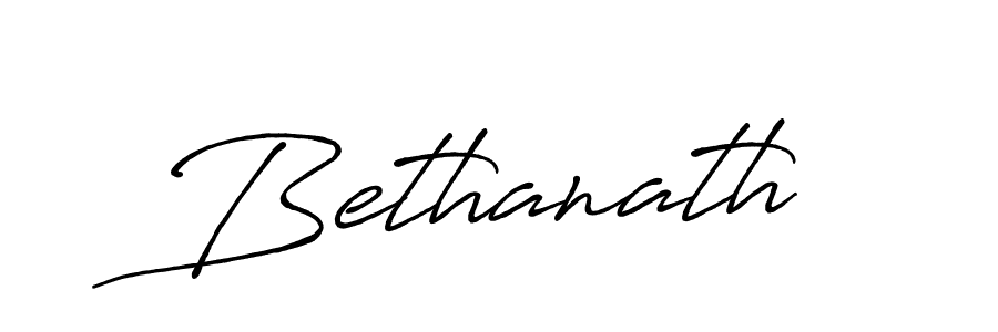 Once you've used our free online signature maker to create your best signature Antro_Vectra_Bolder style, it's time to enjoy all of the benefits that Bethanath name signing documents. Bethanath signature style 7 images and pictures png