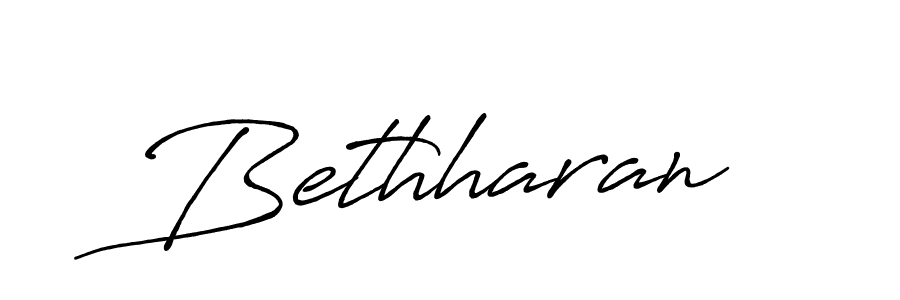 Design your own signature with our free online signature maker. With this signature software, you can create a handwritten (Antro_Vectra_Bolder) signature for name Bethharan. Bethharan signature style 7 images and pictures png