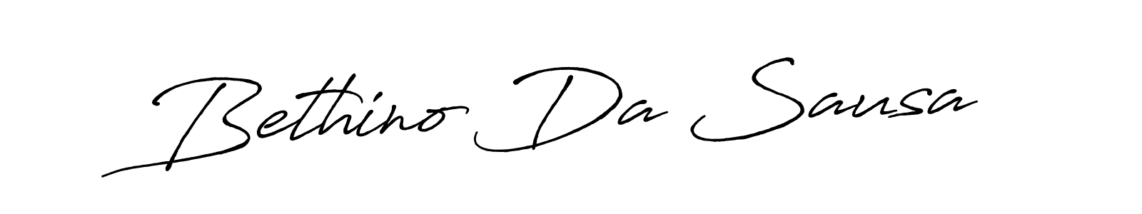 Use a signature maker to create a handwritten signature online. With this signature software, you can design (Antro_Vectra_Bolder) your own signature for name Bethino Da Sausa. Bethino Da Sausa signature style 7 images and pictures png