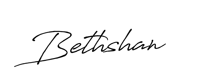 Also we have Bethshan name is the best signature style. Create professional handwritten signature collection using Antro_Vectra_Bolder autograph style. Bethshan signature style 7 images and pictures png
