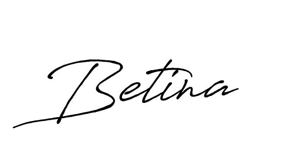 The best way (Antro_Vectra_Bolder) to make a short signature is to pick only two or three words in your name. The name Betina include a total of six letters. For converting this name. Betina signature style 7 images and pictures png