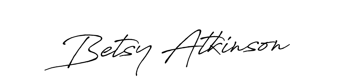 Also we have Betsy Atkinson name is the best signature style. Create professional handwritten signature collection using Antro_Vectra_Bolder autograph style. Betsy Atkinson signature style 7 images and pictures png