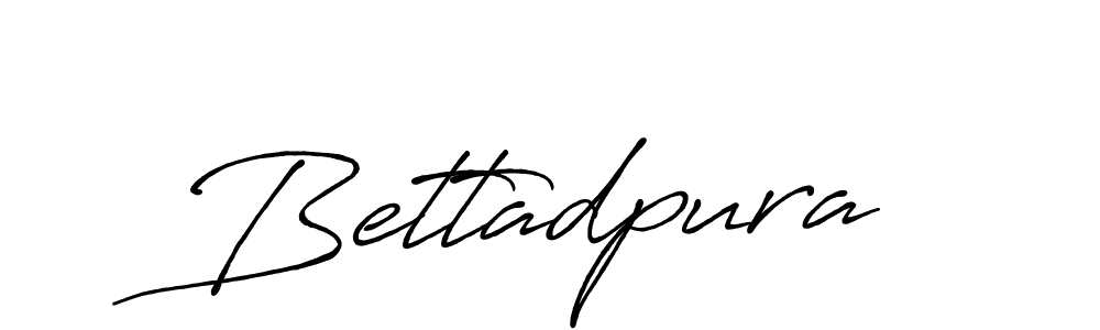 Bettadpura stylish signature style. Best Handwritten Sign (Antro_Vectra_Bolder) for my name. Handwritten Signature Collection Ideas for my name Bettadpura. Bettadpura signature style 7 images and pictures png