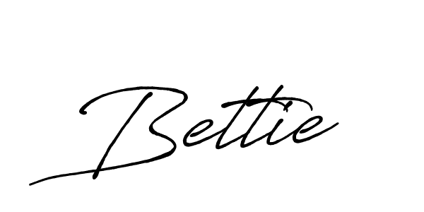 Design your own signature with our free online signature maker. With this signature software, you can create a handwritten (Antro_Vectra_Bolder) signature for name Bettie. Bettie signature style 7 images and pictures png