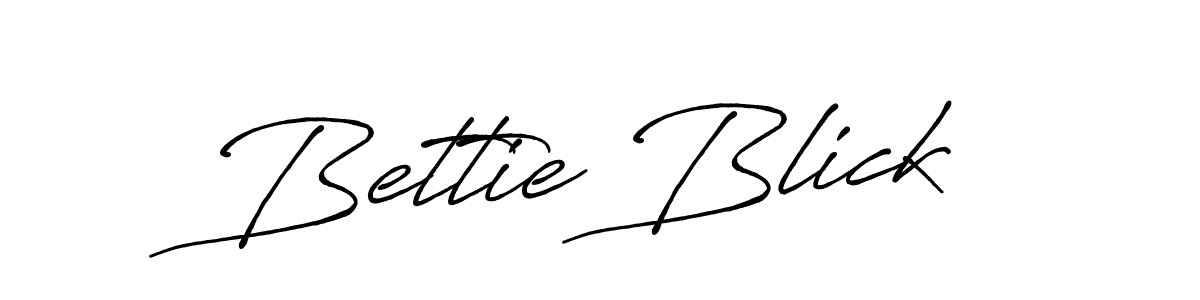 The best way (Antro_Vectra_Bolder) to make a short signature is to pick only two or three words in your name. The name Bettie Blick include a total of six letters. For converting this name. Bettie Blick signature style 7 images and pictures png