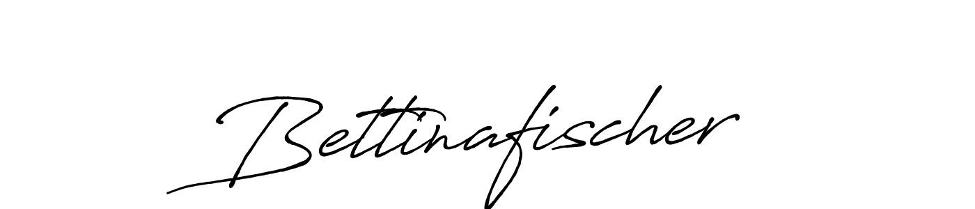 How to make Bettinafischer signature? Antro_Vectra_Bolder is a professional autograph style. Create handwritten signature for Bettinafischer name. Bettinafischer signature style 7 images and pictures png