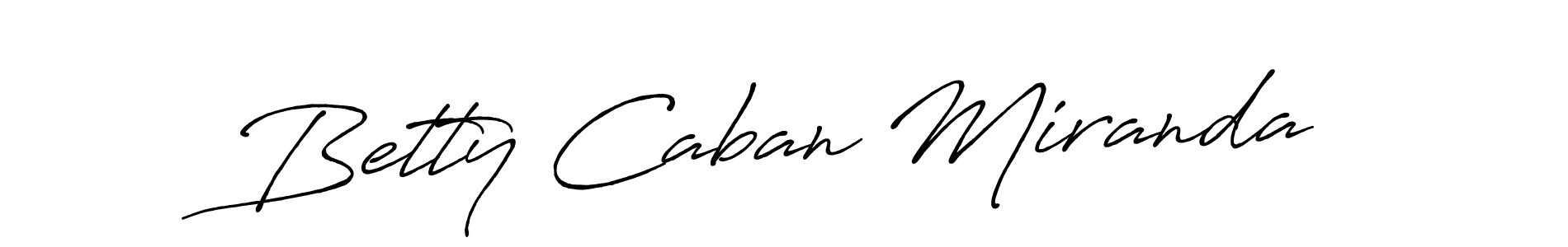 Best and Professional Signature Style for Betty Caban Miranda. Antro_Vectra_Bolder Best Signature Style Collection. Betty Caban Miranda signature style 7 images and pictures png