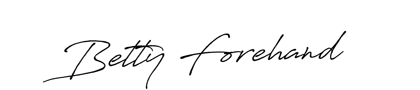 Similarly Antro_Vectra_Bolder is the best handwritten signature design. Signature creator online .You can use it as an online autograph creator for name Betty Forehand. Betty Forehand signature style 7 images and pictures png