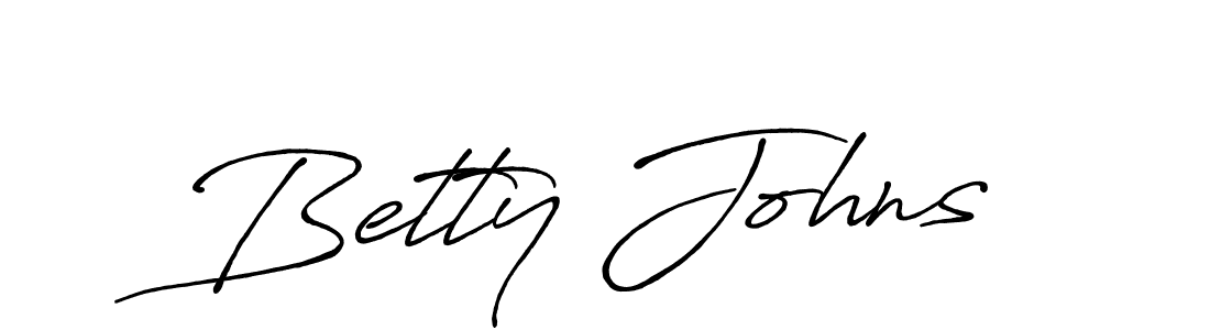 Antro_Vectra_Bolder is a professional signature style that is perfect for those who want to add a touch of class to their signature. It is also a great choice for those who want to make their signature more unique. Get Betty Johns name to fancy signature for free. Betty Johns signature style 7 images and pictures png