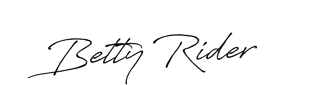 The best way (Antro_Vectra_Bolder) to make a short signature is to pick only two or three words in your name. The name Betty Rider include a total of six letters. For converting this name. Betty Rider signature style 7 images and pictures png