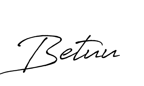 Make a beautiful signature design for name Betuu. With this signature (Antro_Vectra_Bolder) style, you can create a handwritten signature for free. Betuu signature style 7 images and pictures png